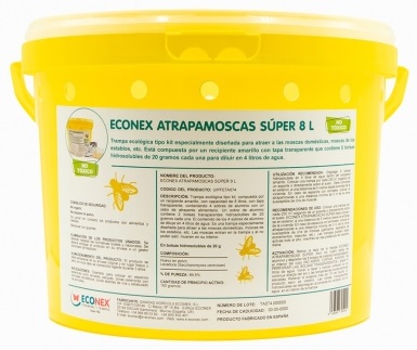 ECONEX ATTRAPE-MOUCHES GRAND 8 L